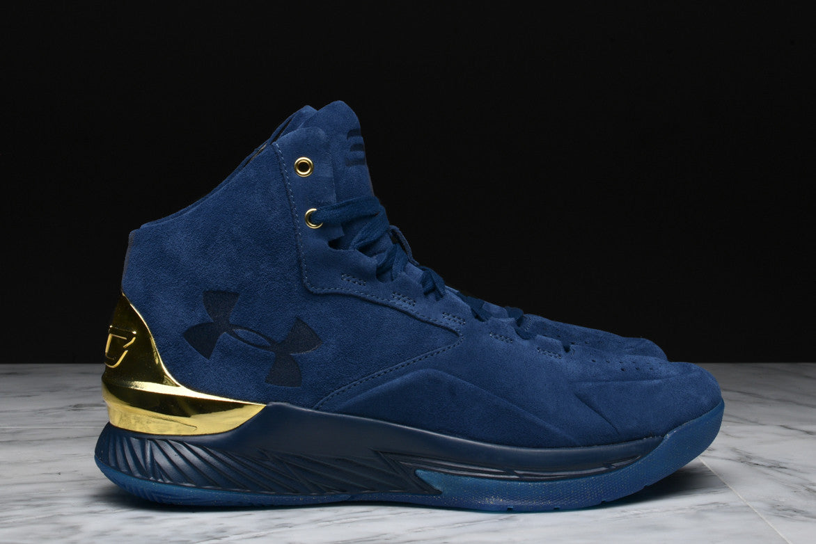 CURRY 1 LUX MID SUEDE - BLUE | lapstoneandhammer.com