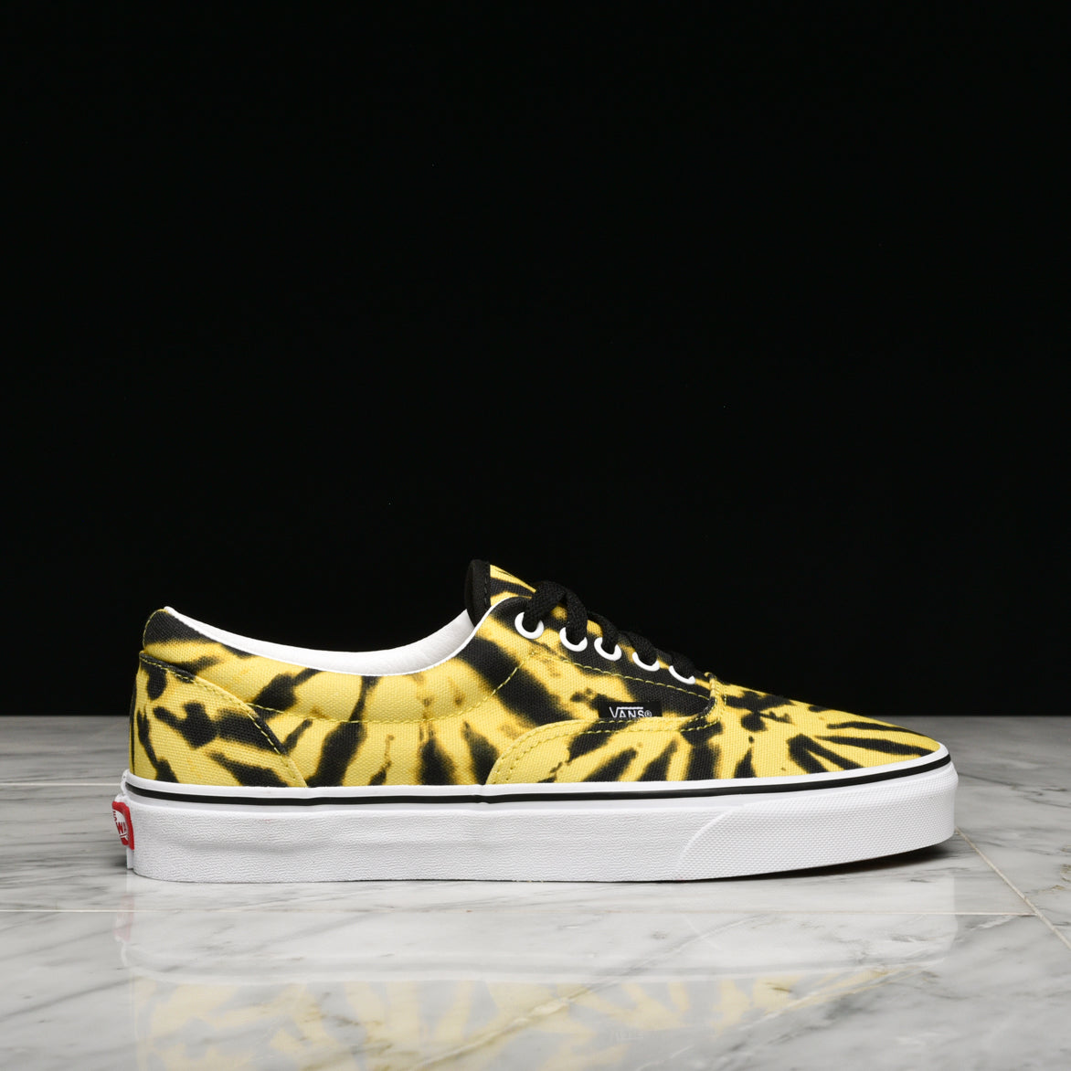 vans yellow tie dye