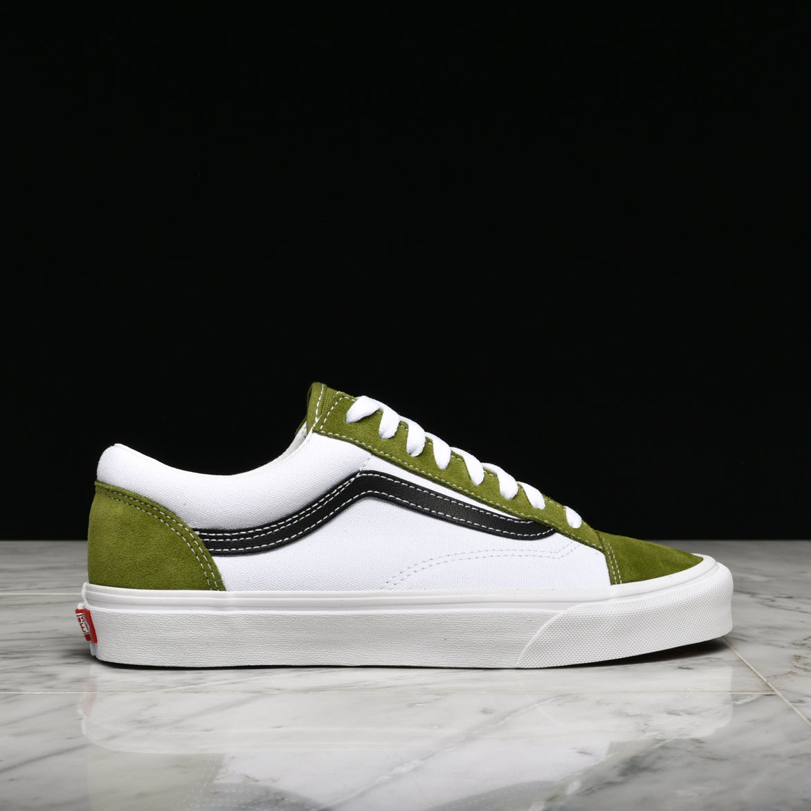 vans retro sport style 36 green