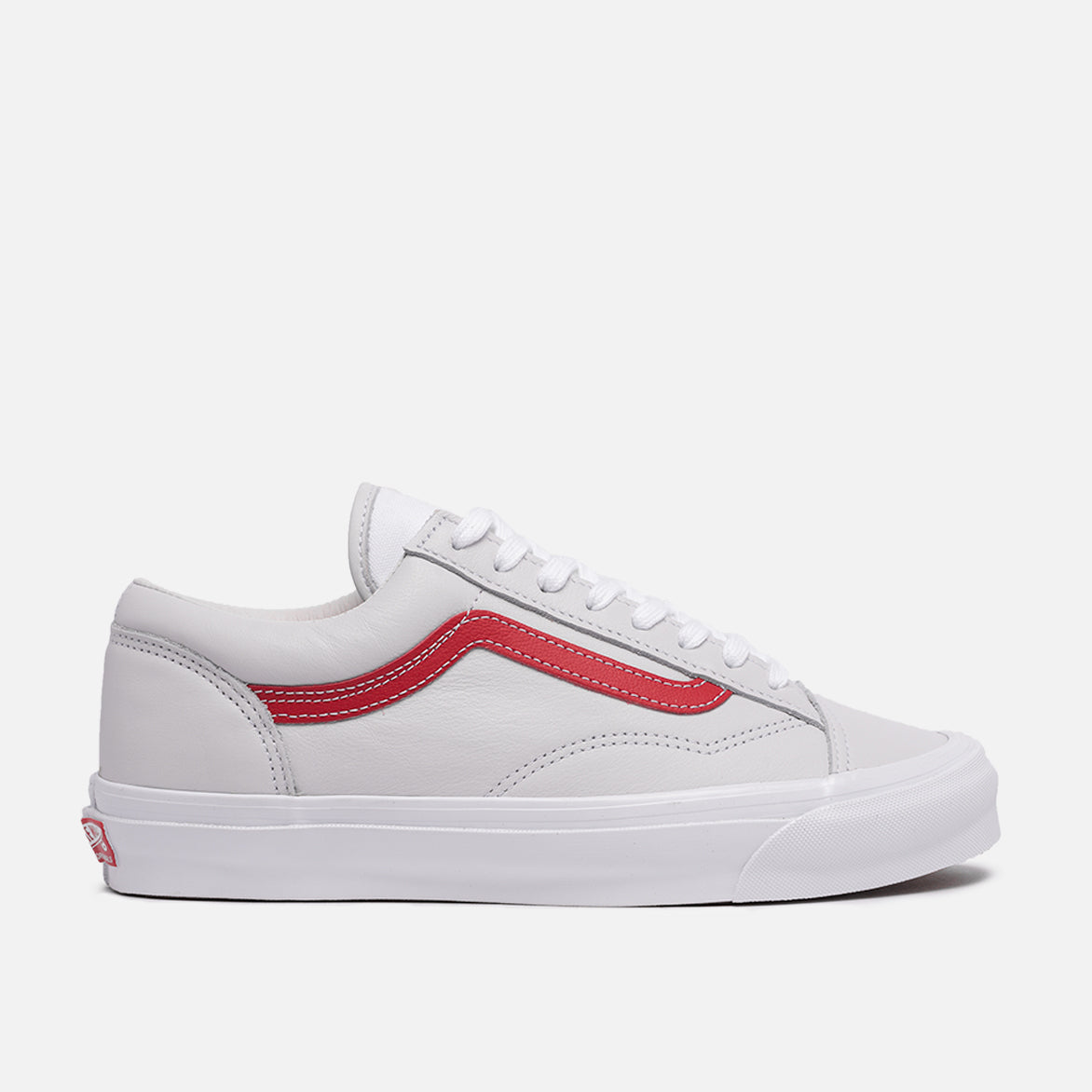 vans vault white leather