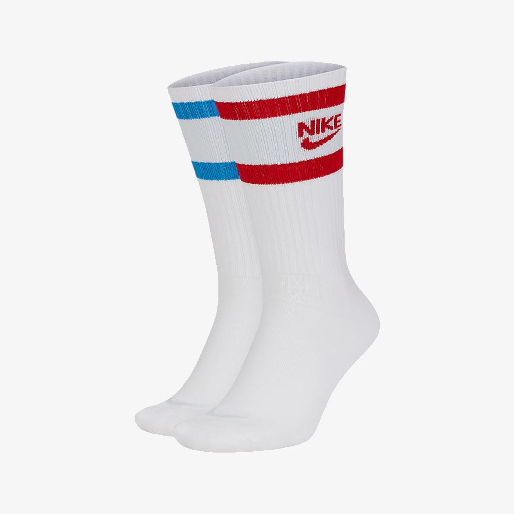 red white and blue nike socks