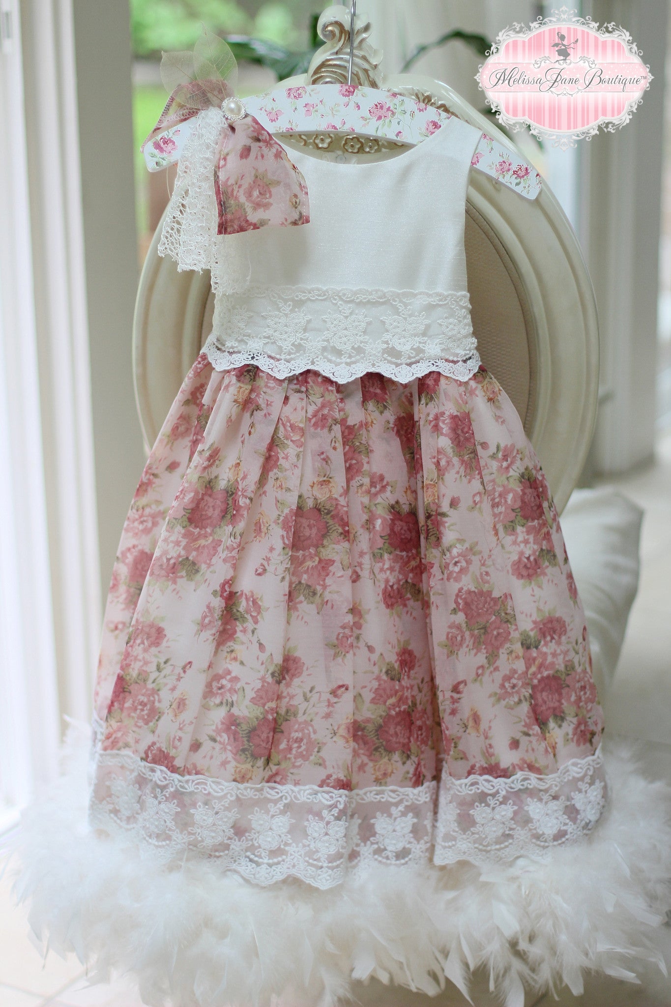 flower girl dress vintage