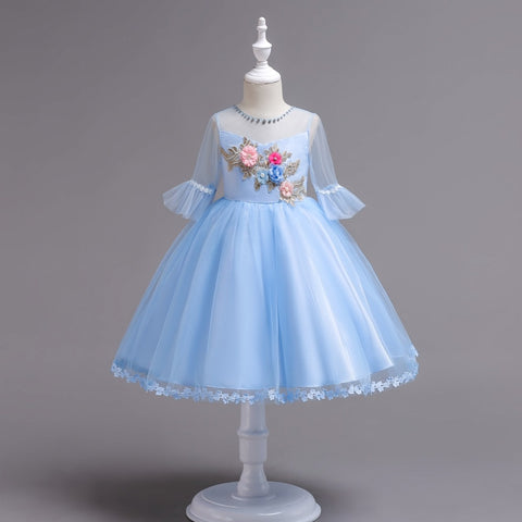 Dusty Rose Cinderella Flower Girl Dress – MelissaJane