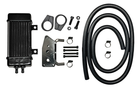 Jagg WideLine Chrome 10-row Oil Cooler System for Yamaha Roadstar ...