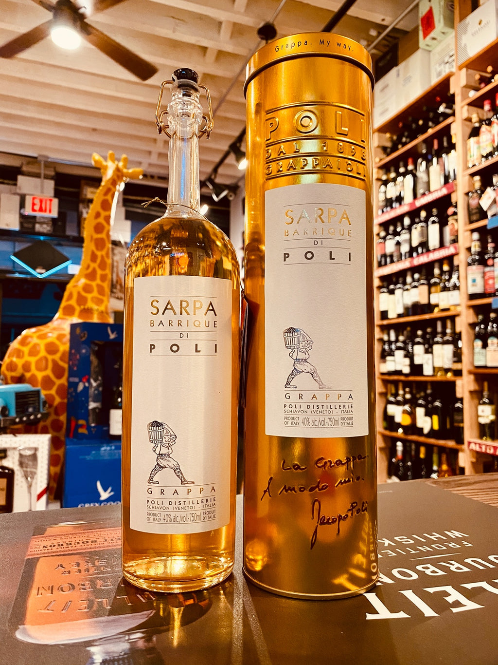 Distilerie Poli Sarpa di Poli Grappa 750ml (DNO P3)