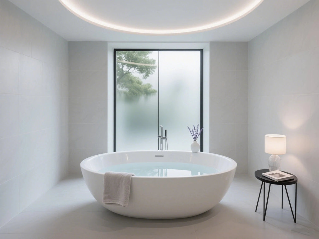 acrylic vs porcelain tub