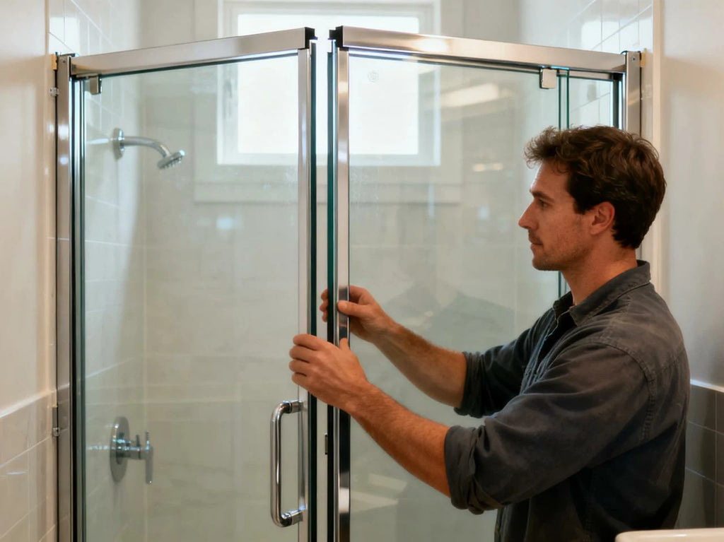 shower glass doors