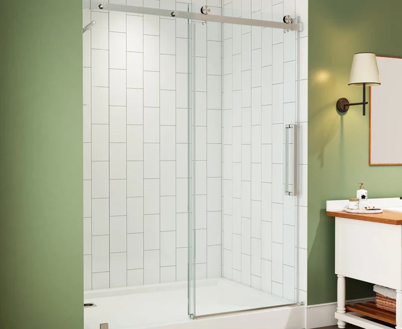 barn door style shower door