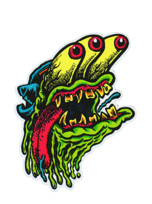 1980's Glorp Wad Sticker - Glorp Gum