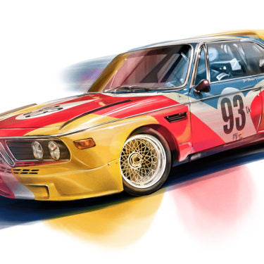 Dams - Calder BMW CSL Art Car