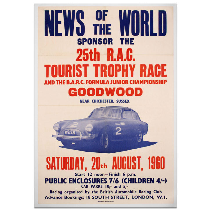 Goodwood-TT-1960 Poster