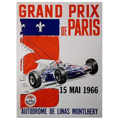 Original grand prix poster 1966