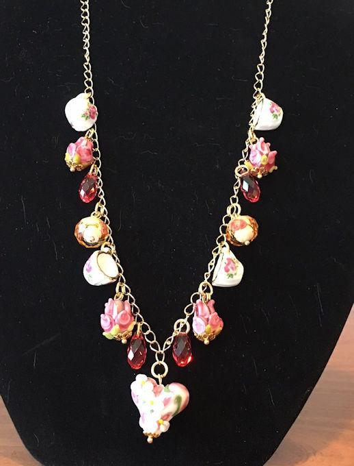 Clarissa Tea Cup Necklace