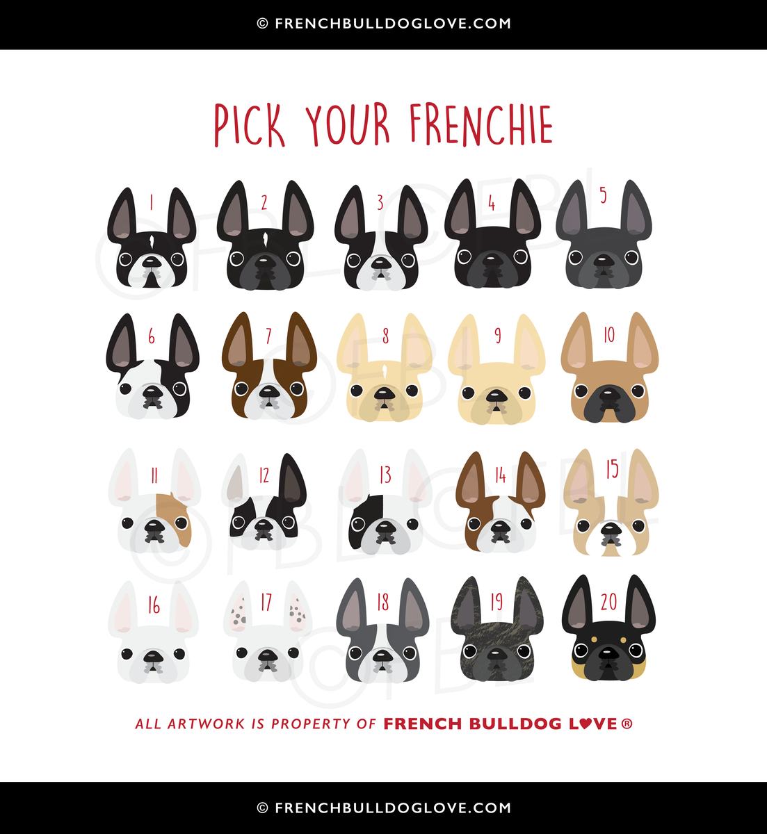 Play On - Art Print – French Bulldog Love