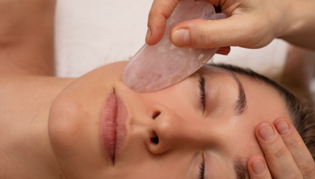 How to use a gua sha for self care.