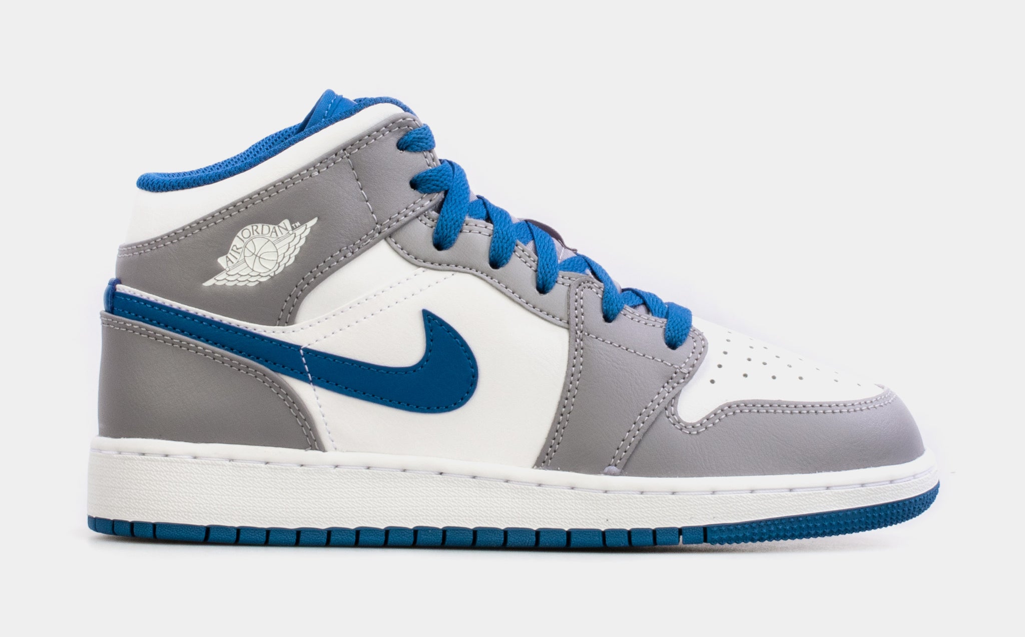 blue jordan 1 grade school