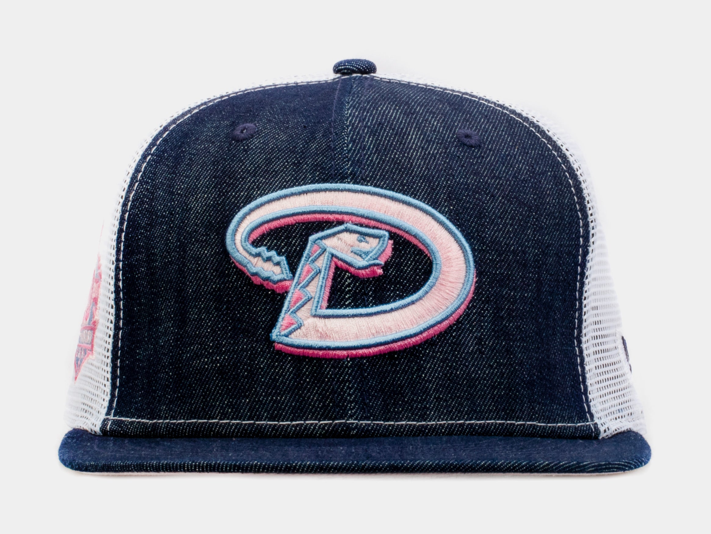 New Era Men New Era Arizona Diamondbacks 9FIFTY Snapback Hat Black,Pink 1 Size