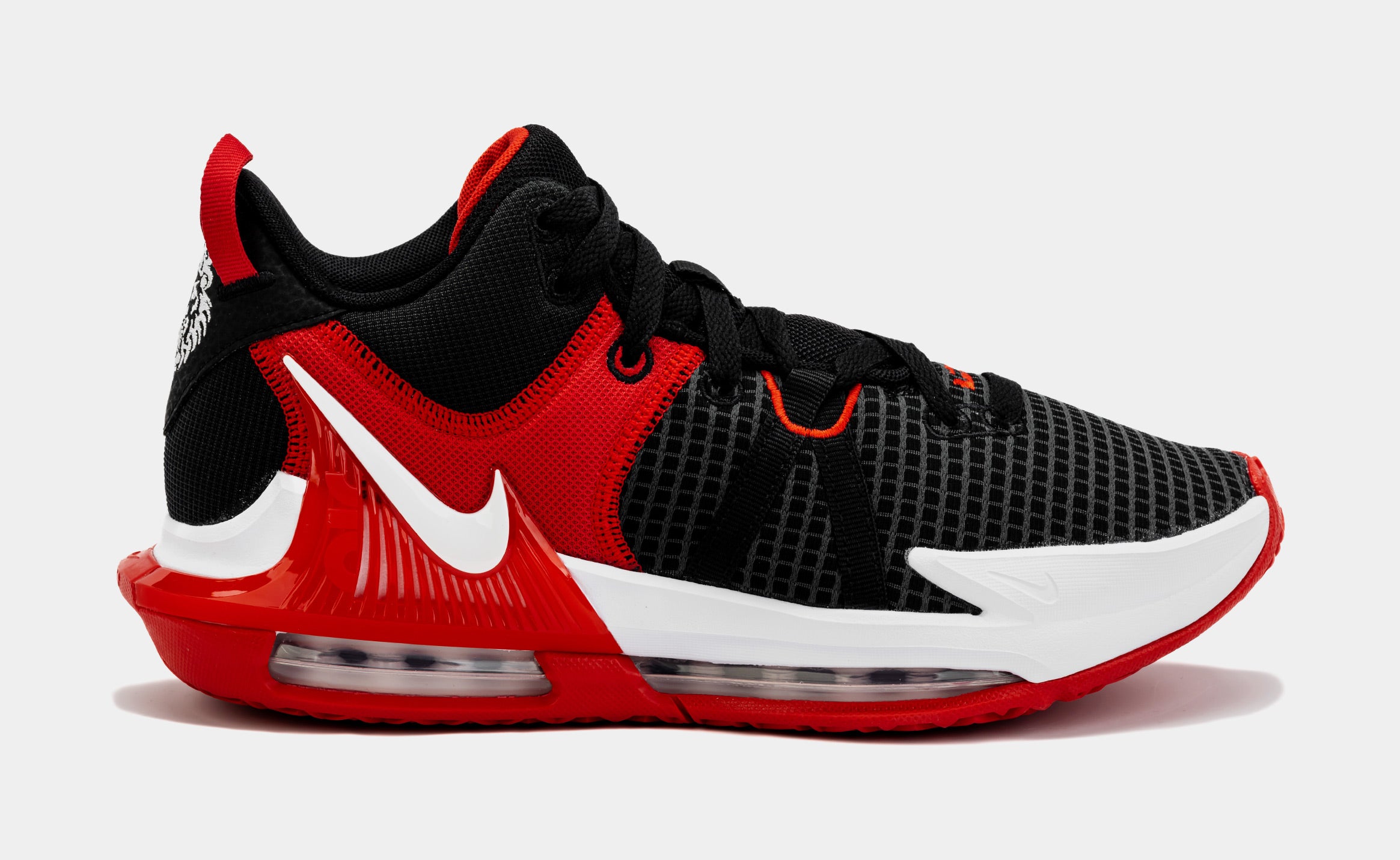 Nike LeBron Witness 7 Basketball Shoes Black Red – Shoe Palace