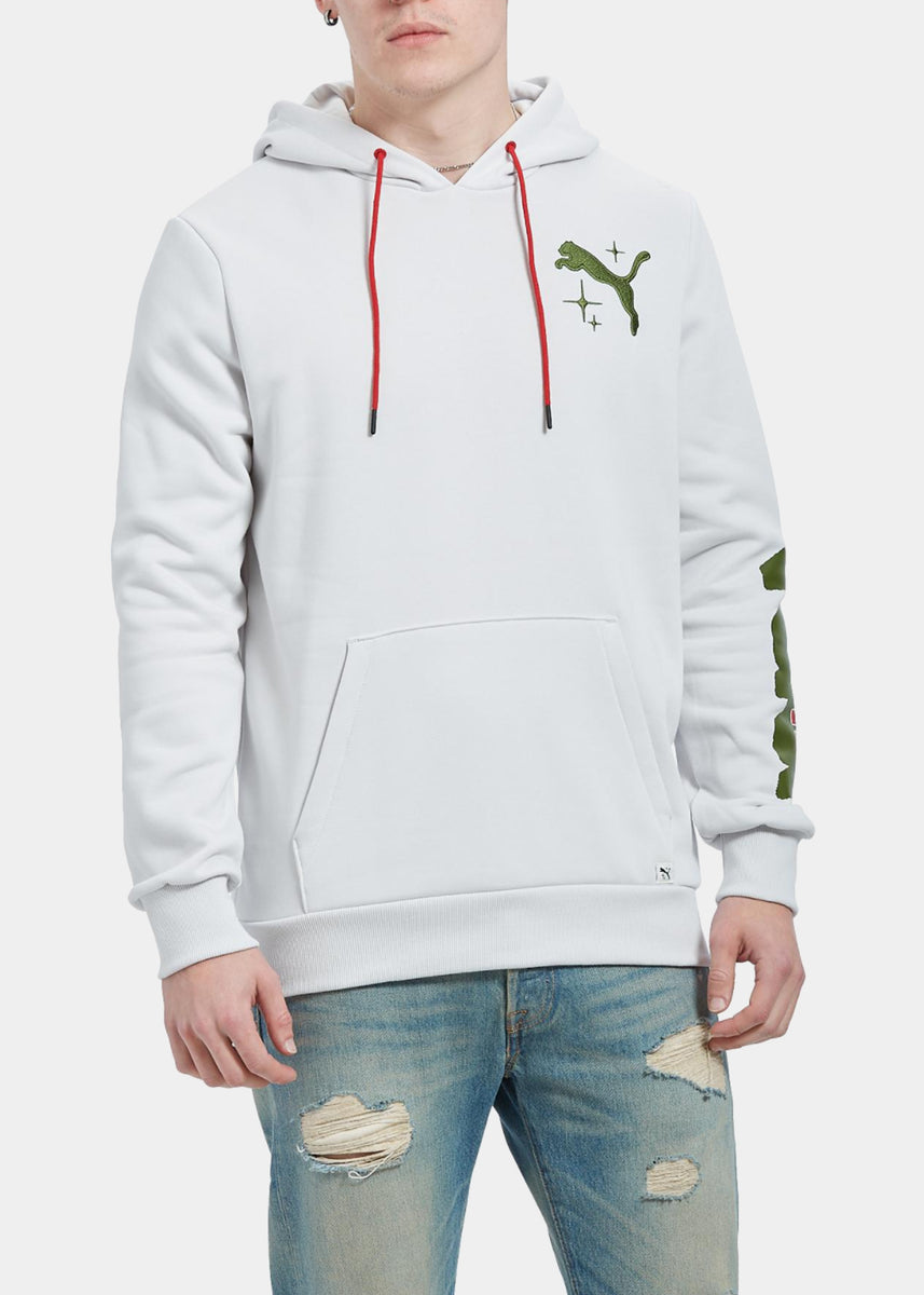 PUMA
532463 01
Cash Only Mens Hoodie (White)
	
	
	 – Shoe Palace
  