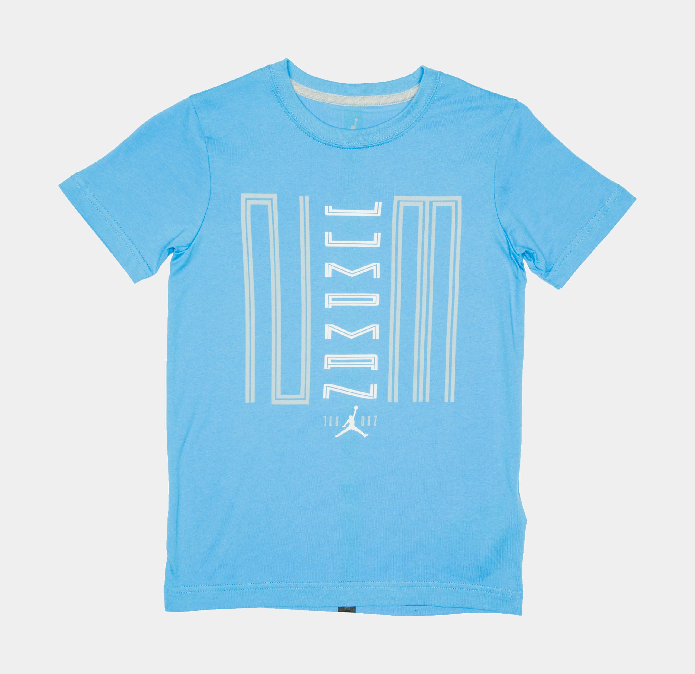 light blue jordan t shirt off 78% - www 