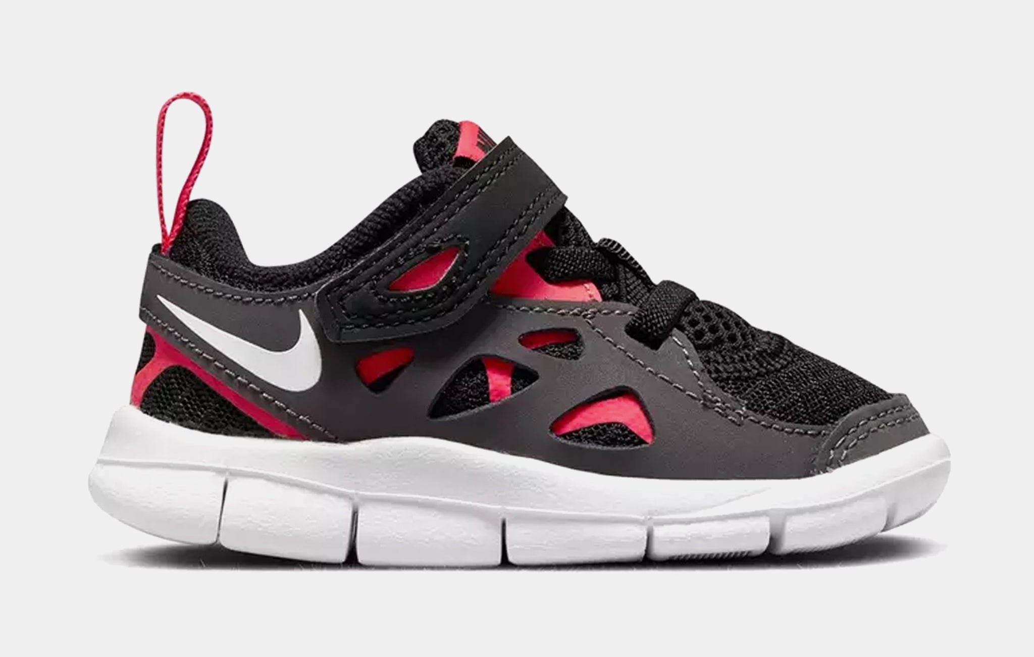 nike free run 2 black red