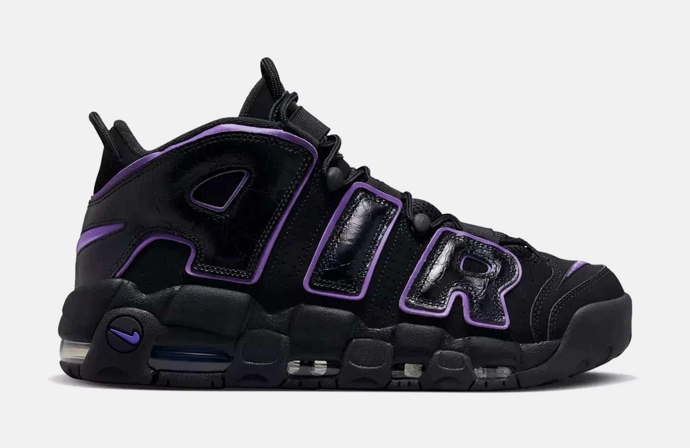Volwassenheid resterend Onschuld Nike Air More Uptempo Action Grape Mens Basketball Shoes Black Purple  DV1879-001 – Shoe Palace