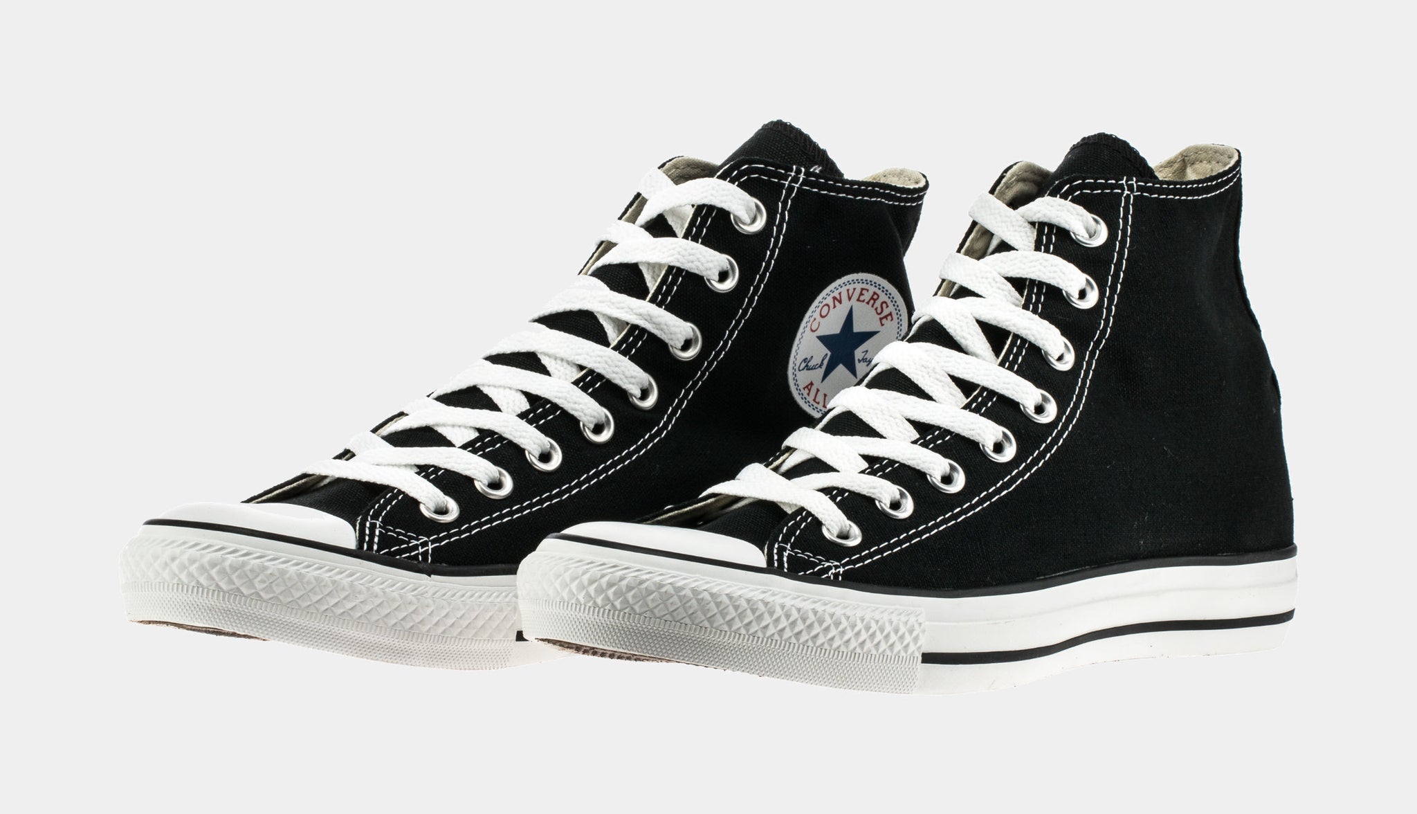 mens black and white converse shoes