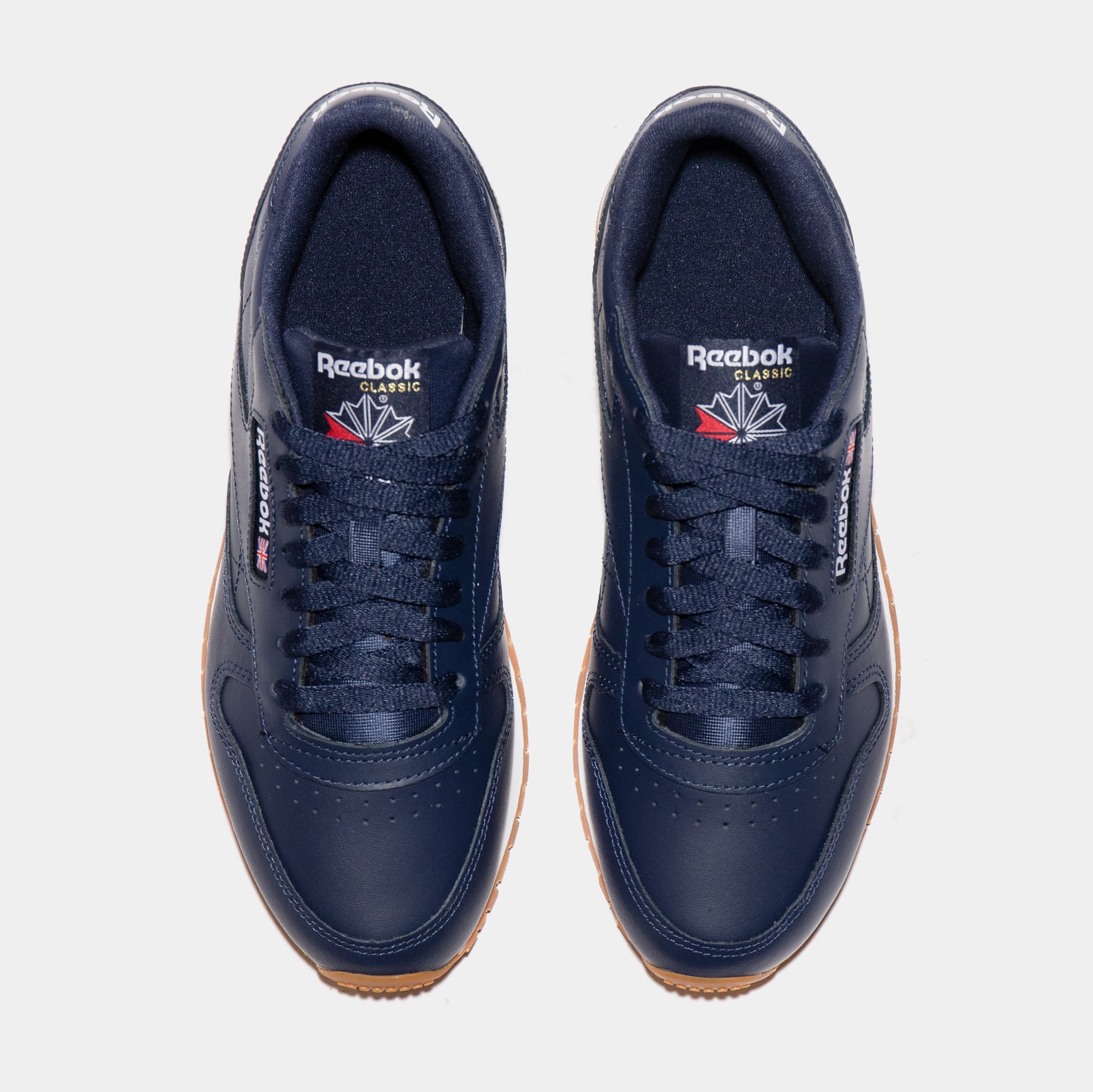Reebok Classic Leather Lifestyle Shoes Navy Blue Shoe Palace