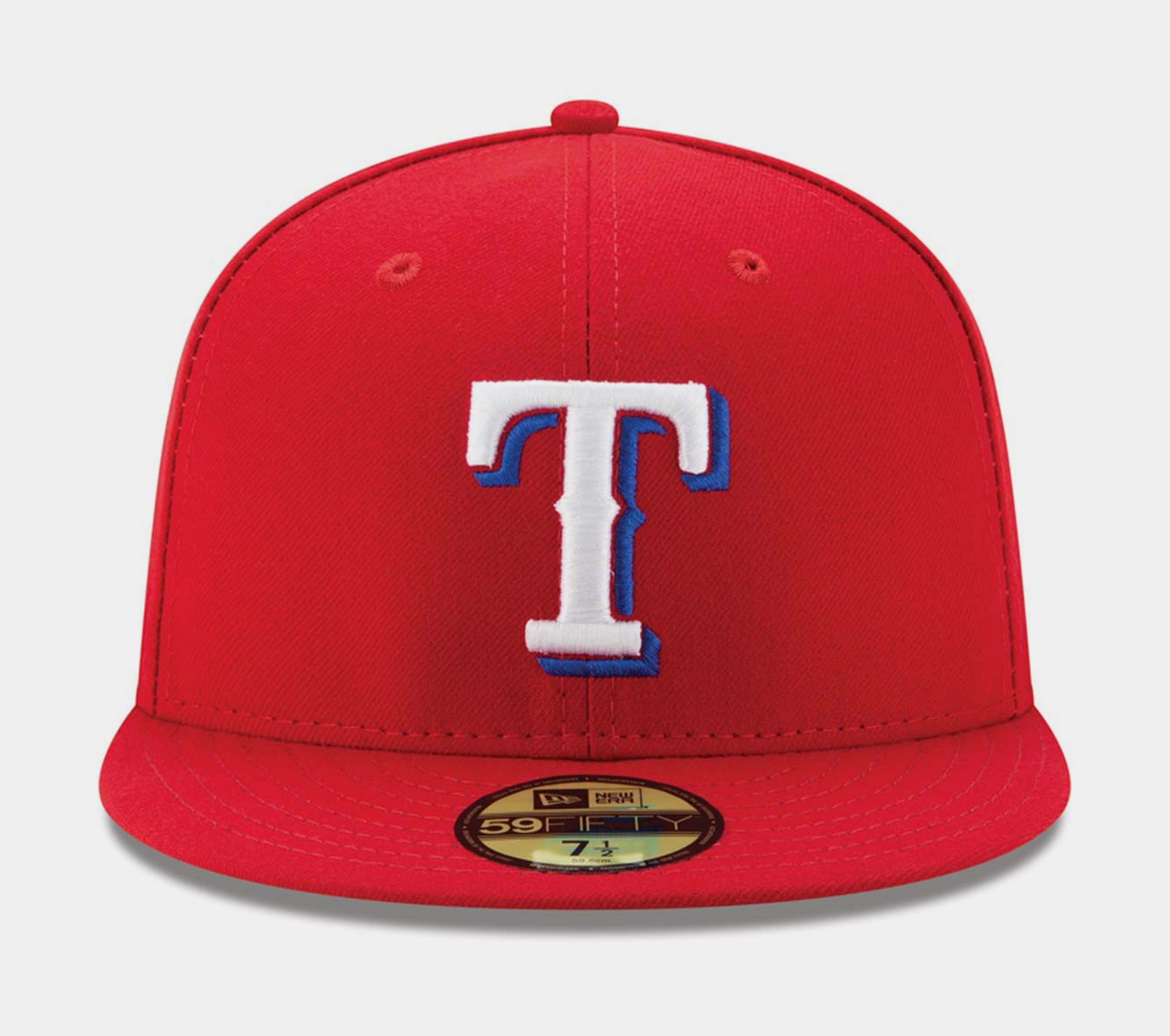 New Era Texas Rangers Colorpack 59Fifty Mens Fitted Hat Blue White 60321820  – Shoe Palace