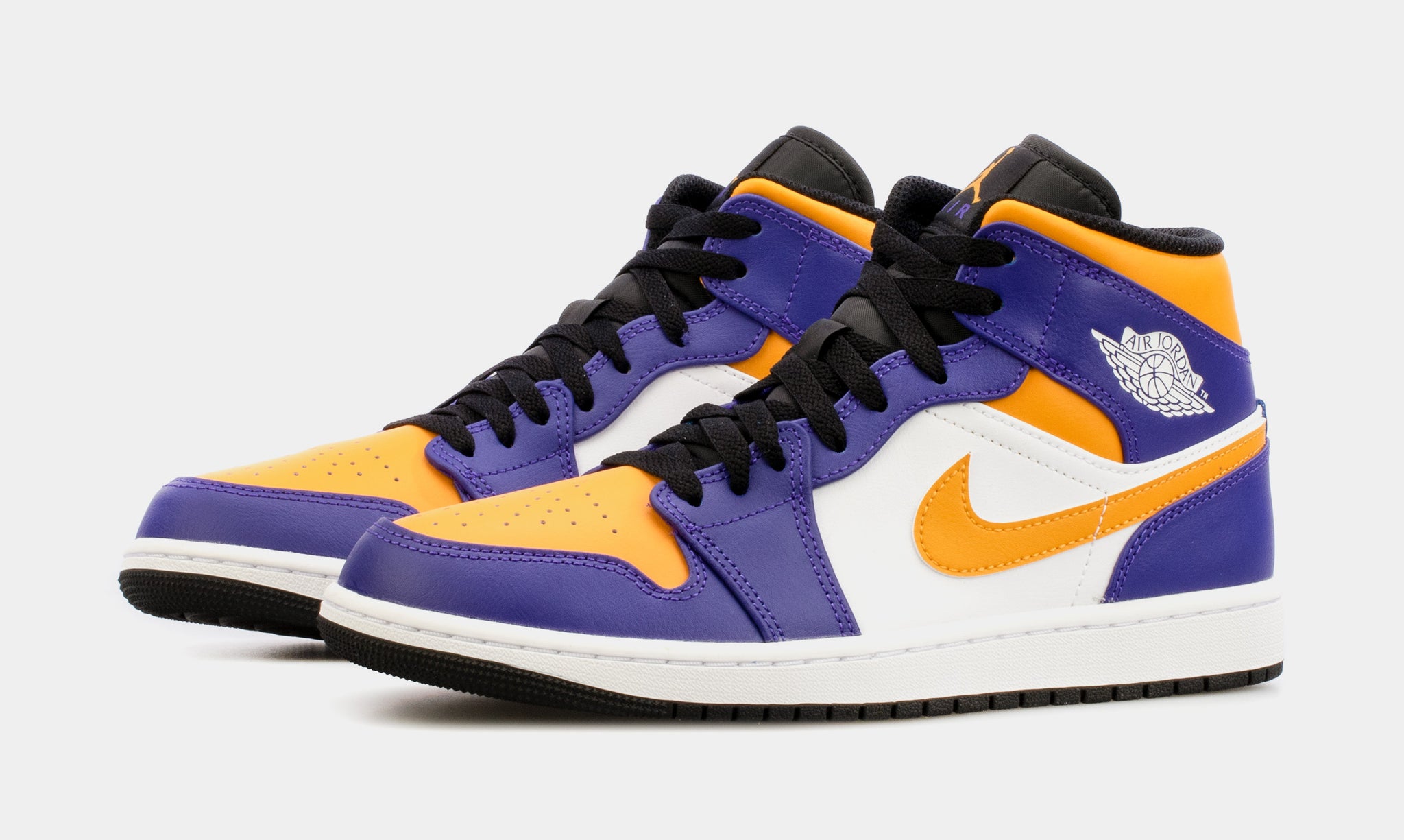 air jordan purple yellow