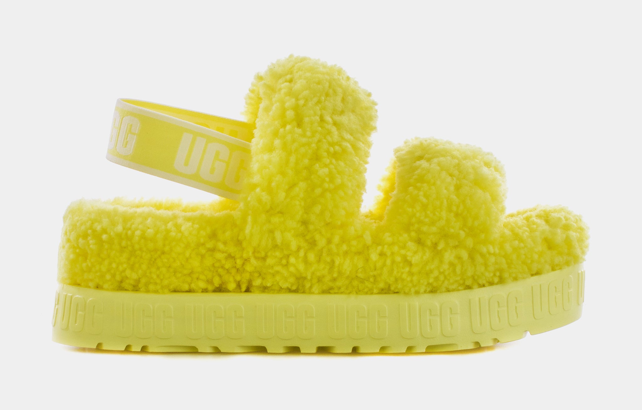 ugg oh yeah slide yellow