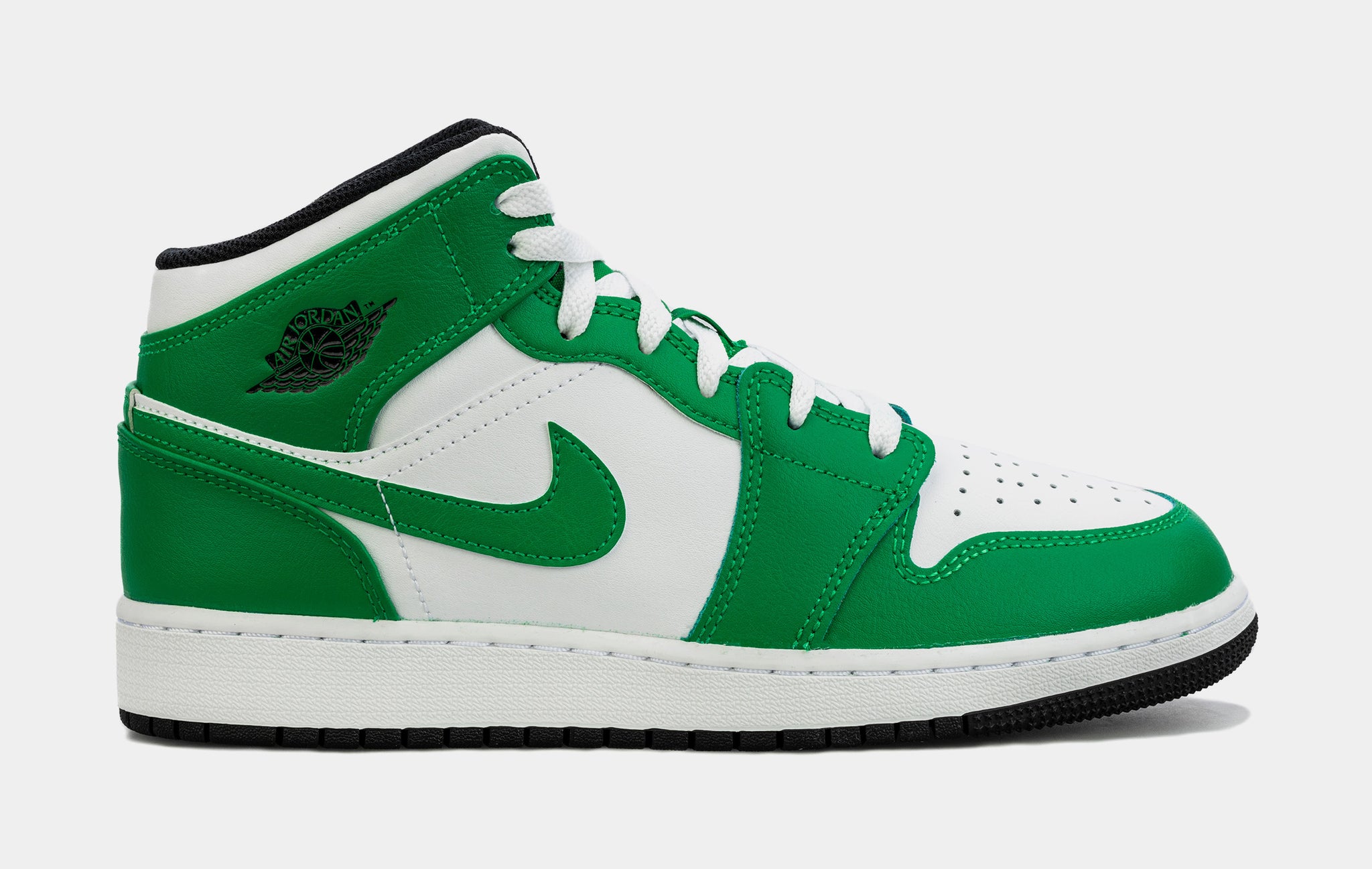 green air jordan 1 grade school