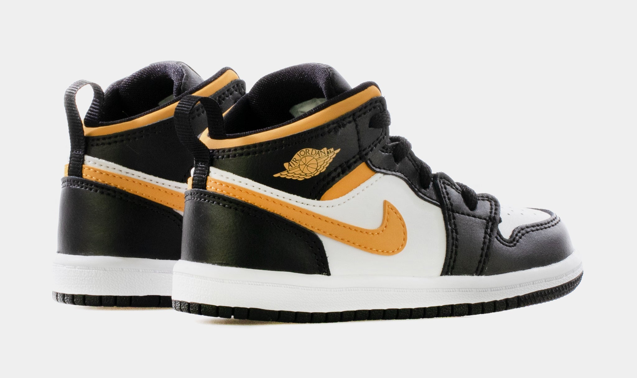 black and yellow jordan 1 toddler