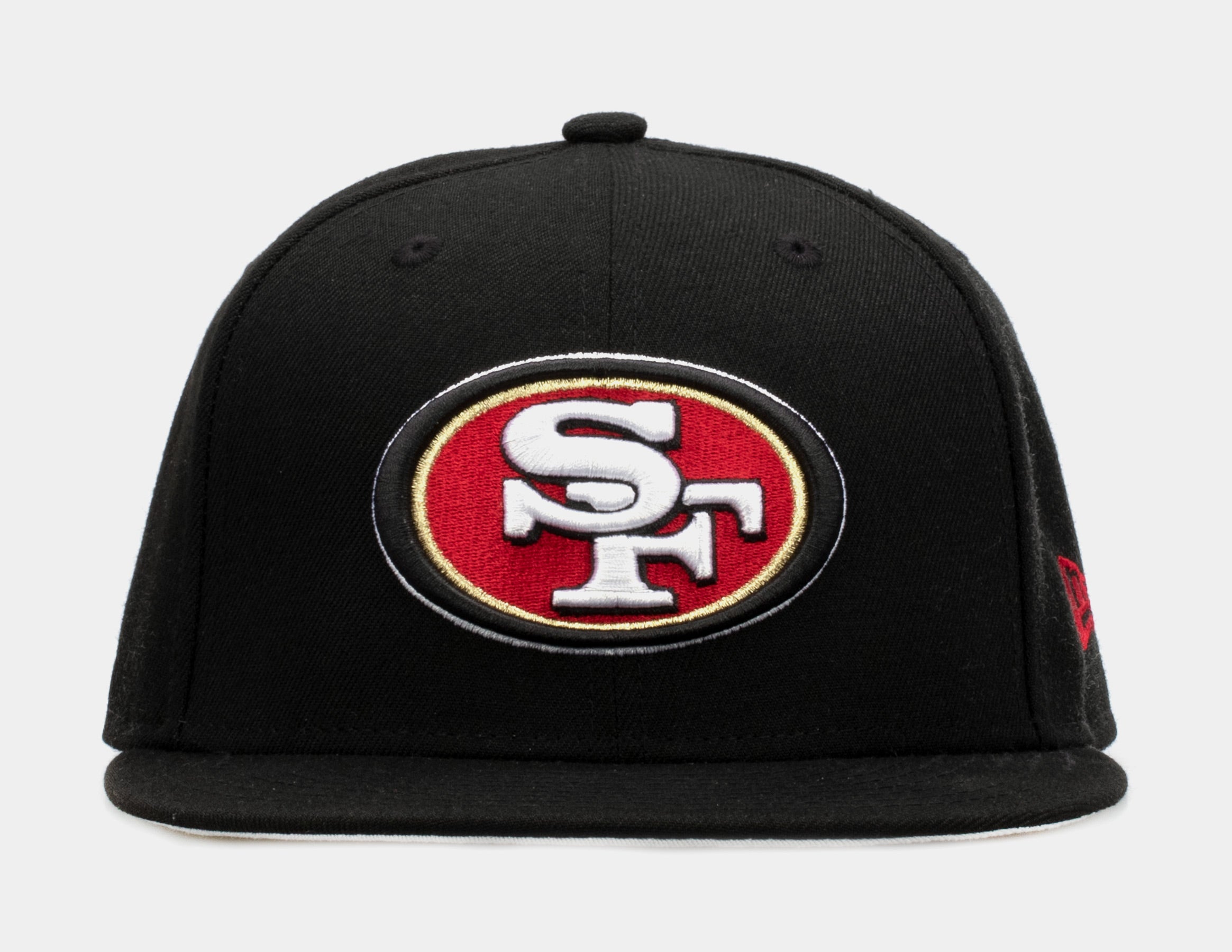 Men's New Era Black San Francisco 49ers Team 59FIFTY Fitted Hat