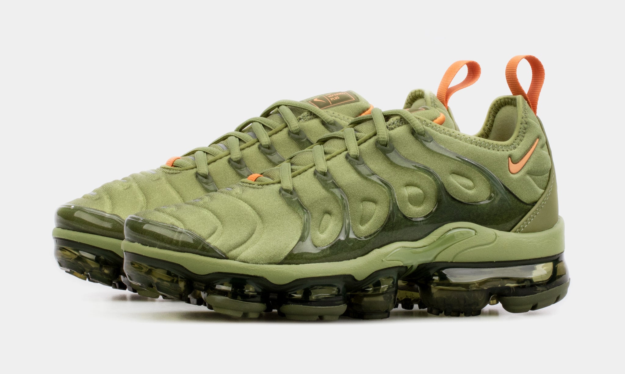 nike vapormax plus army green