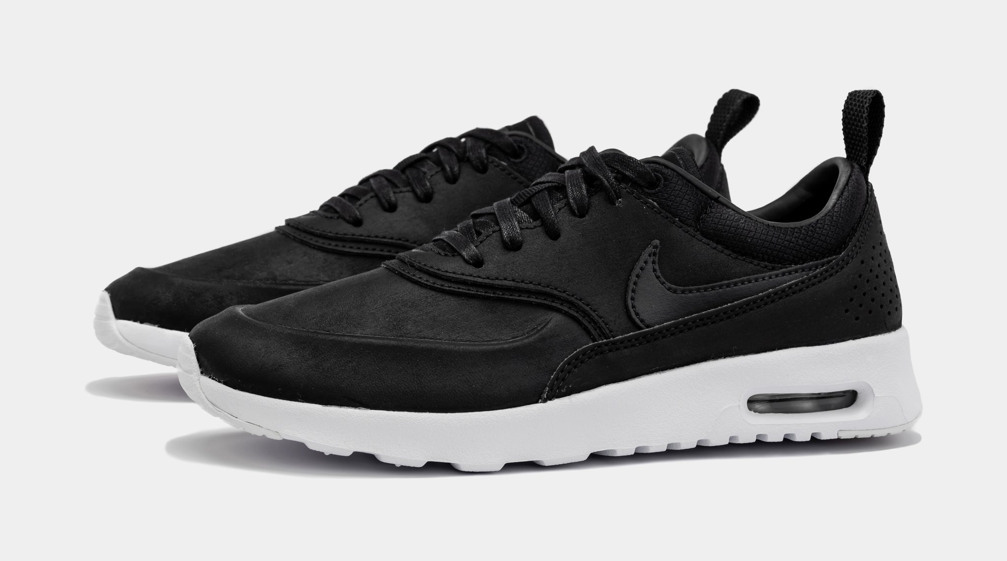 Nike Air Thea Premium Womens Running Shoes Black – Palace