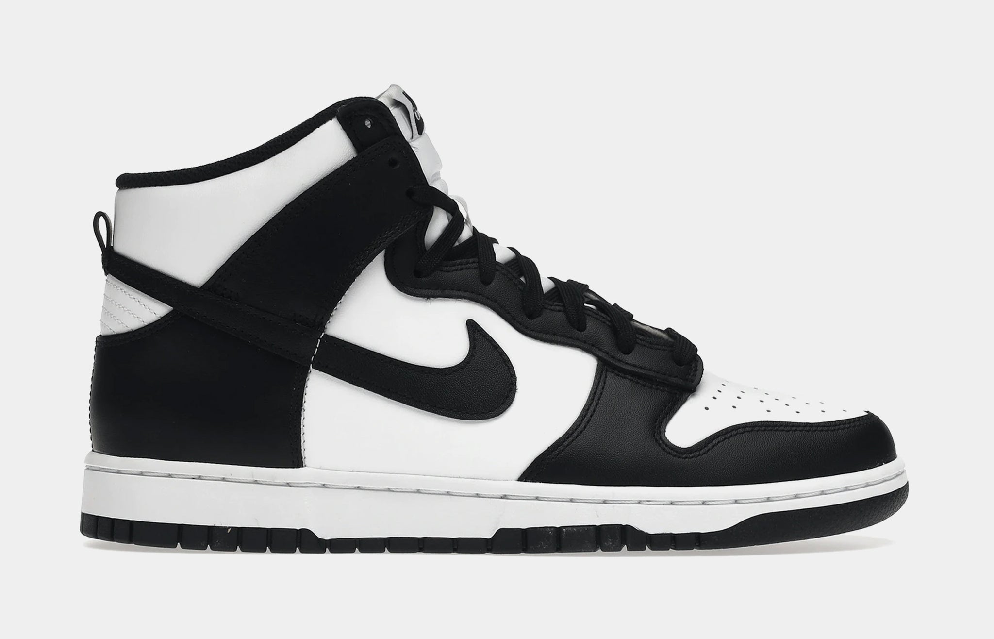 mens nike dunk black white