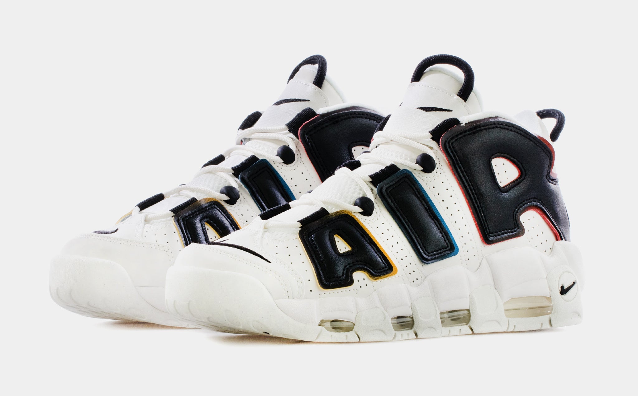 Air More Uptempo 96 Trading Cards Mens Lifestyle Shoes (White/Black) Free  Shipping