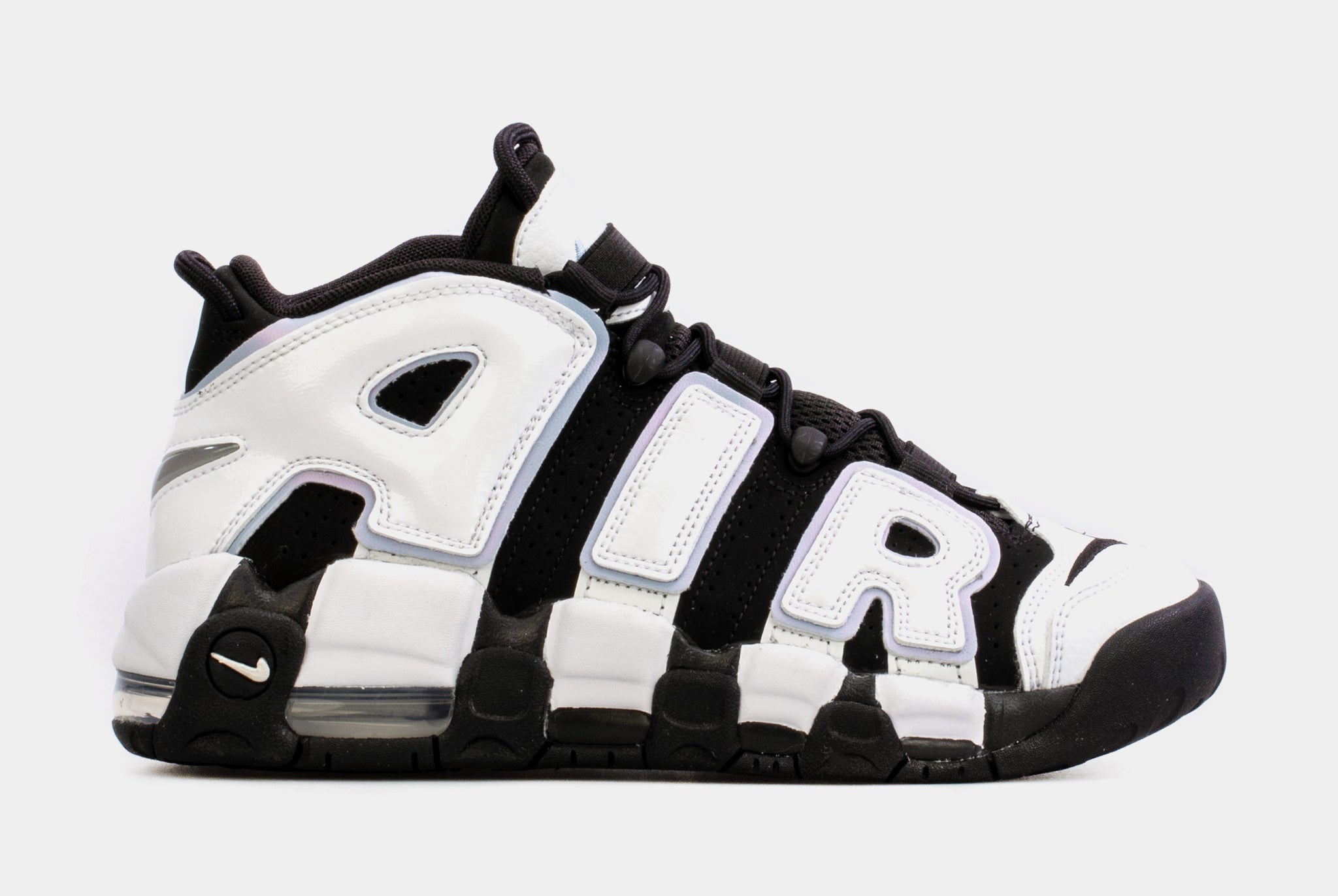 Nike Air More Uptempo Cobalt Bliss Grade School Basketball Shoes