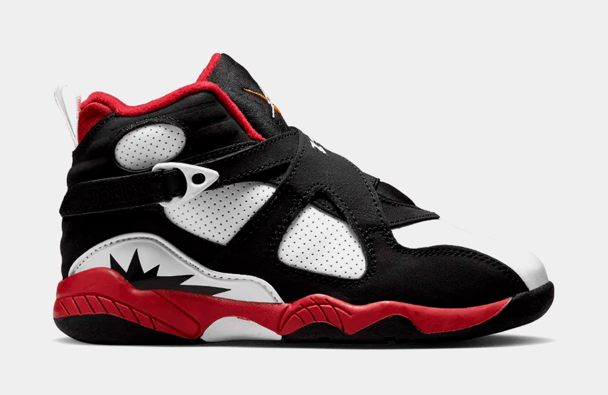 black and red jordans preschool