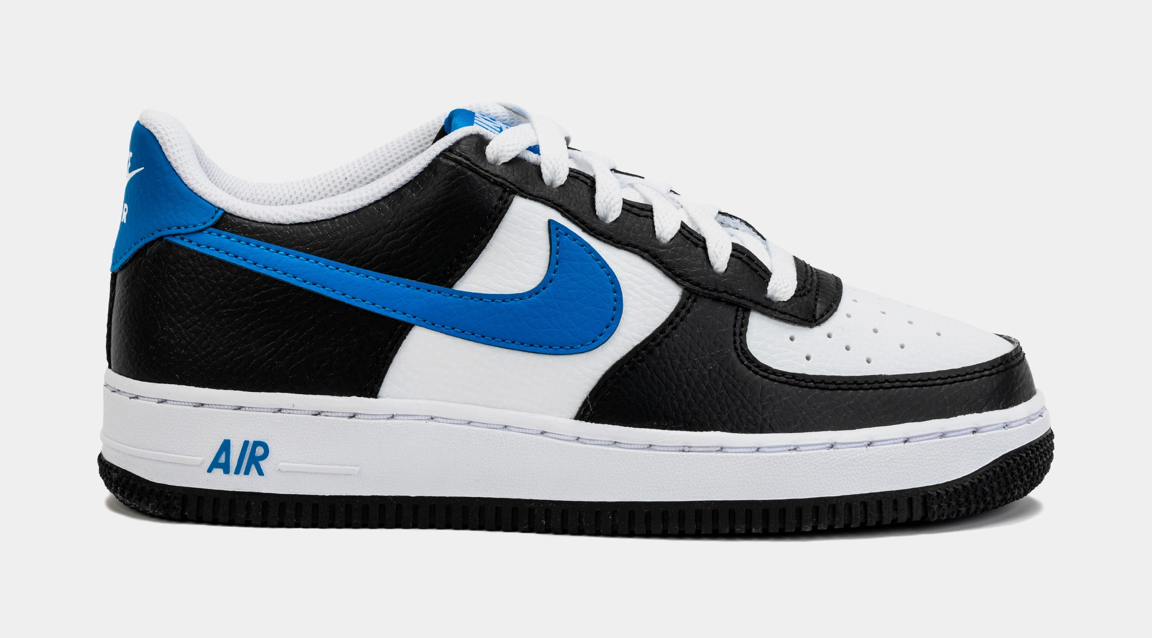 Nike Air Force 1 Grade School Lifestyle Shoes Black Blue FN8008-001 Shoe Palace