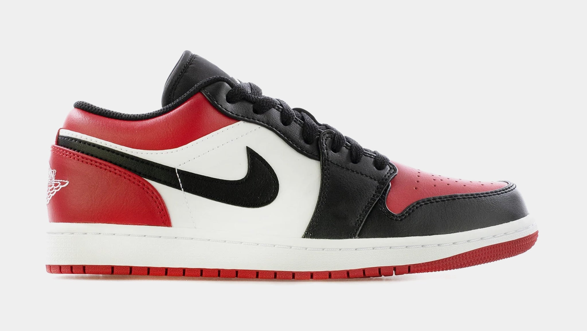 Jordan Air Jordan 1 Low Bred Toe Mens 