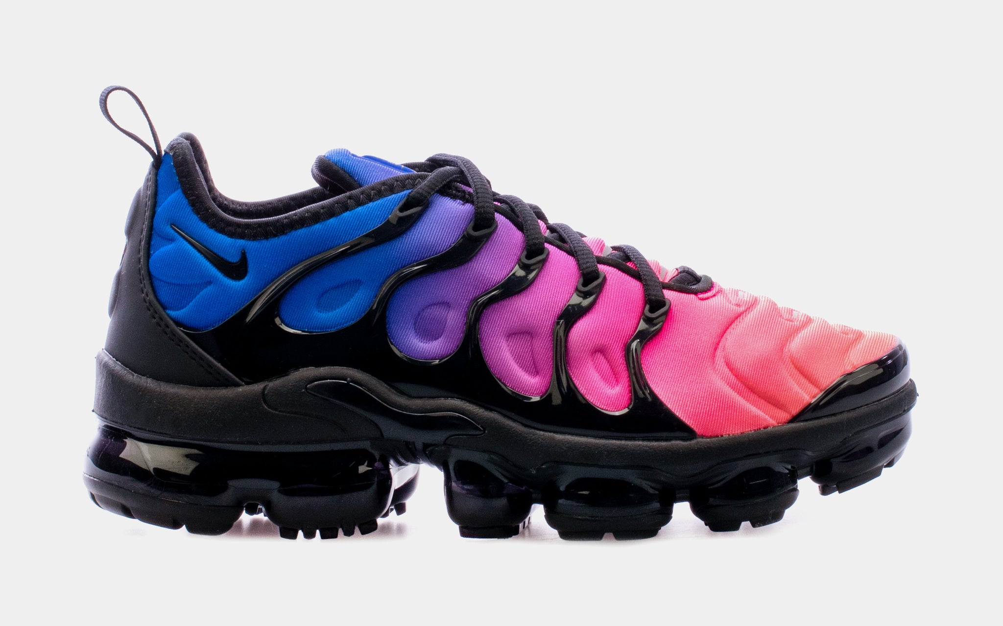 vapormax plus pink and black