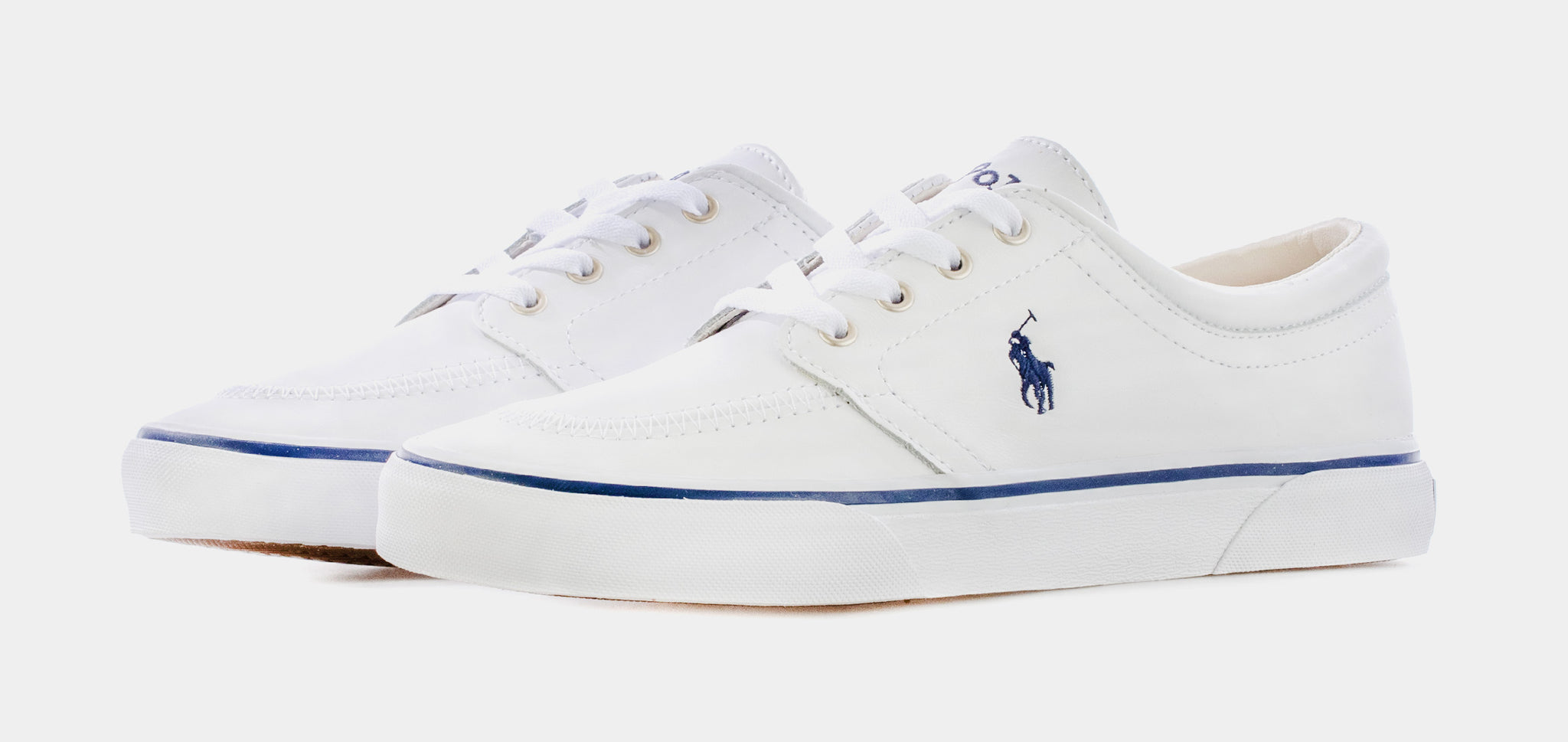 ralph lauren white sneakers men