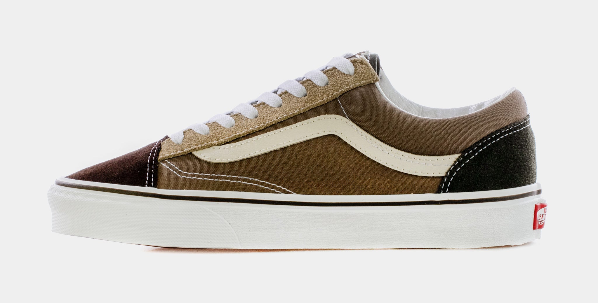 beige brown vans