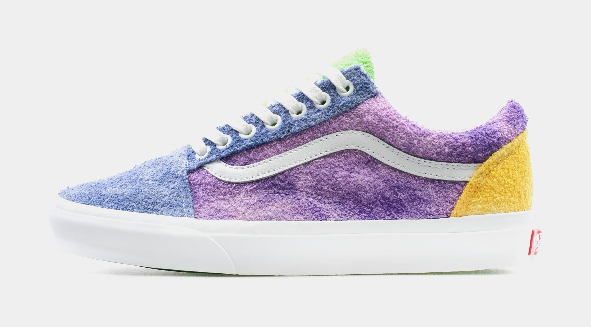 yellow and purple vans