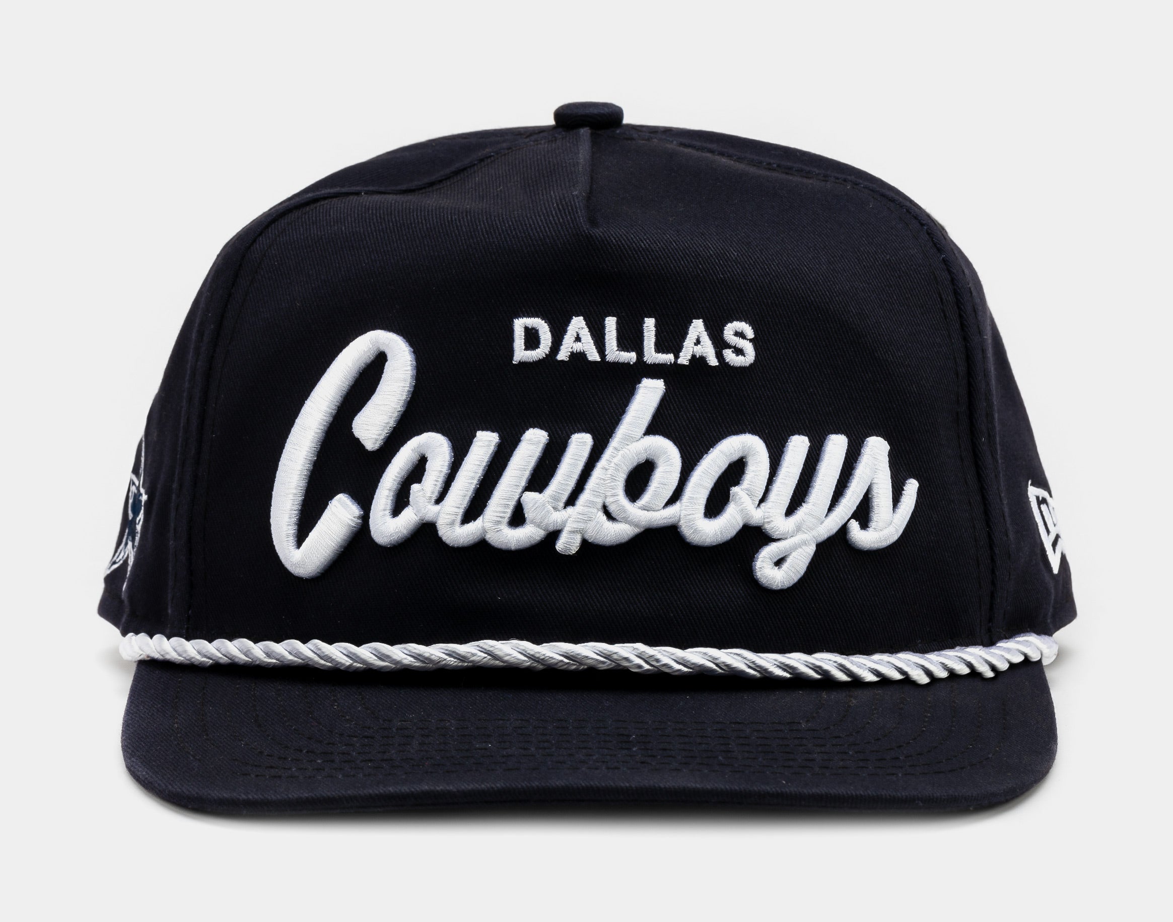 New Era Dallas Cowboys Script Golfer 9FIFTY Mens Hat (Blue)