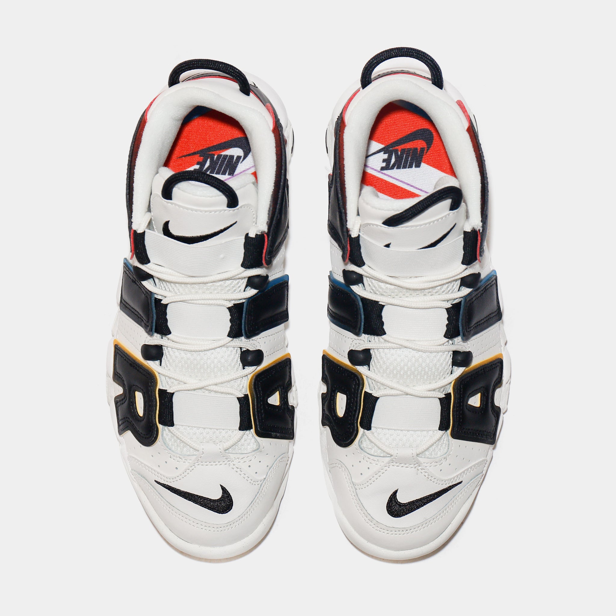 Air More Uptempo 96 Trading Cards Mens Lifestyle Shoes (White/Black) Free  Shipping