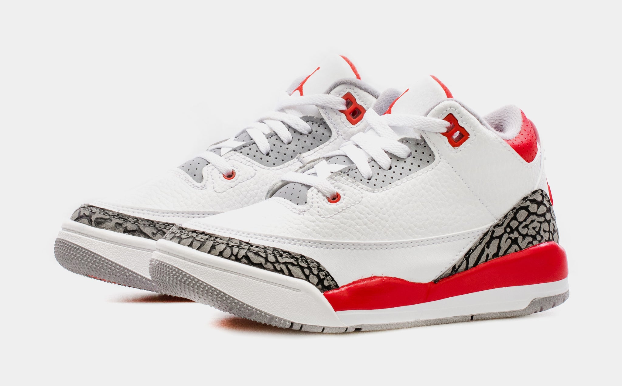 jordan 3s white and red