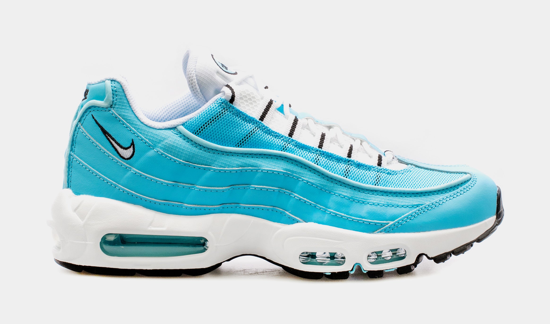 nike air max 95 blue chill/white/black - dz4395 400